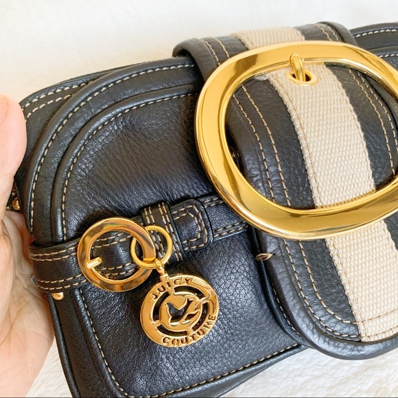 NWT Juicy Couture Leather Buckle Clutch Bag​ - Picture 2 of 7